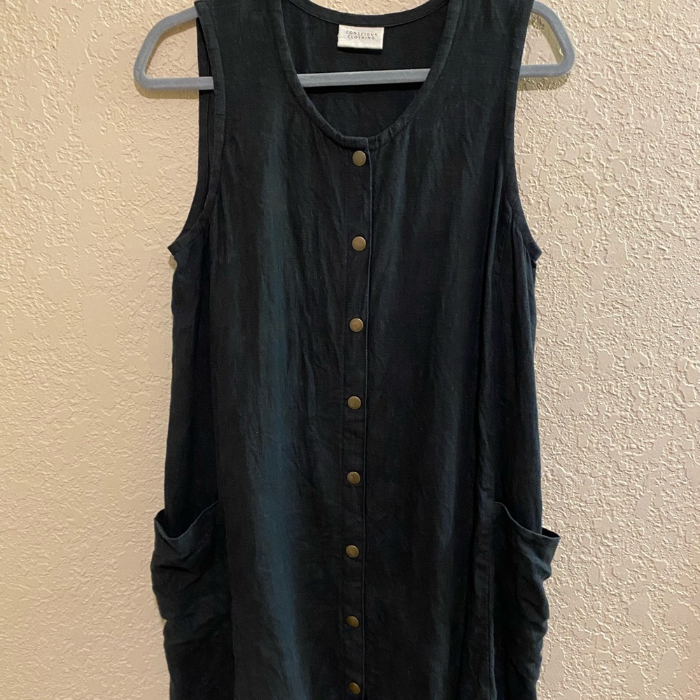 Conscious Clothing Snap Smock